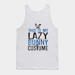 This Is My Lazy Bunny Costume Tank Top